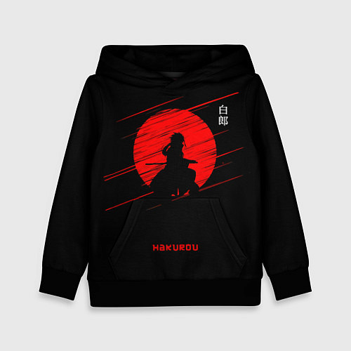 Детская толстовка Hakurou - О моем перерождении в слизь / 3D-Черный – фото 1
