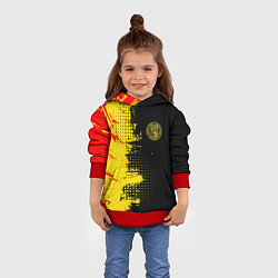 Толстовка-худи детская Кобра Кай Cobra Kai, цвет: 3D-красный — фото 2