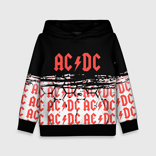 Детская толстовка ACDC переменный ток / 3D-Черный – фото 1