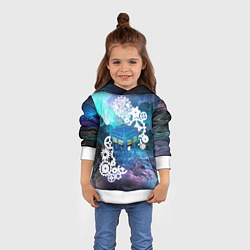 Толстовка-худи детская Доктор Кто Машина Таргис, цвет: 3D-белый — фото 2