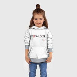 Толстовка-худи детская TXT Lover, цвет: 3D-меланж — фото 2