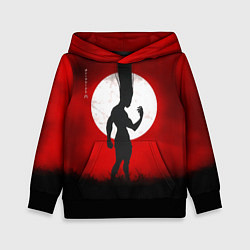 Толстовка-худи детская Hunter x Hunter Гон волосы в небо, цвет: 3D-черный