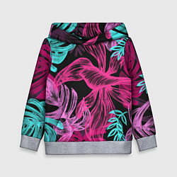 Детская толстовка Папоротниковый неон