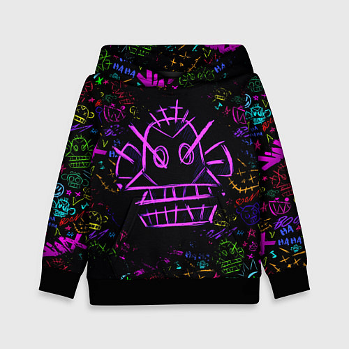Детская толстовка League Of Legends граффити / 3D-Черный – фото 1