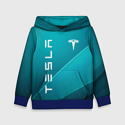 Толстовка-худи детская Tesla - Sport, цвет: 3D-синий