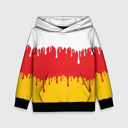 Детская толстовка Северная Осетия Алания потёки