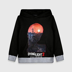 Толстовка-худи детская Dying Light Stay Human, цвет: 3D-меланж