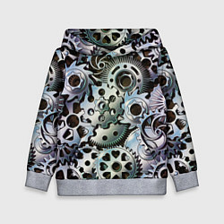 Детская толстовка Стимпанк шестеренки Steampunk