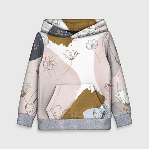 Детская толстовка Палитра на холсте / 3D-Меланж – фото 1