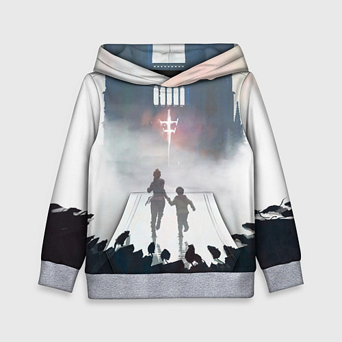 Детская толстовка Побег от крыс / 3D-Меланж – фото 1