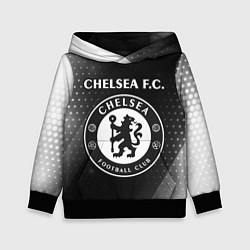 Толстовка-худи детская CHELSEA - ЧБ Арт, цвет: 3D-черный