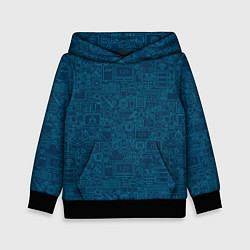 Детская толстовка Информатика Informatics