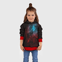 Толстовка-худи детская Погасший рыцарь Elden Ring, цвет: 3D-красный — фото 2