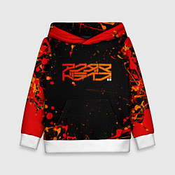 Толстовка-худи детская Akudama drive арт, цвет: 3D-белый