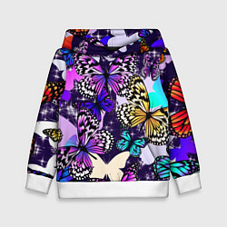 Детская толстовка Бабочки Butterflies