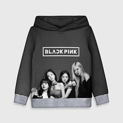 Толстовка-худи детская BLACKPINK BW Divas, цвет: 3D-меланж