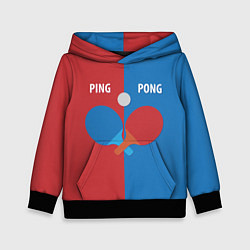 Детская толстовка PING PONG теннис