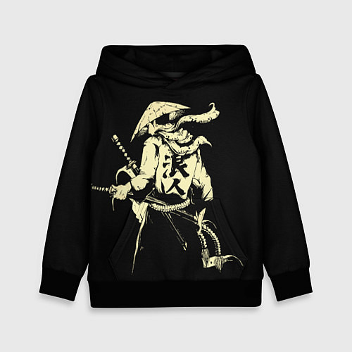 Детская толстовка Ниндзя-воин / 3D-Черный – фото 1