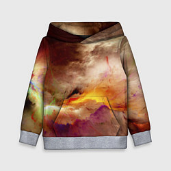 Детская толстовка Красочная пасмурность