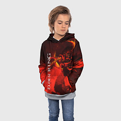 Толстовка-худи детская MALENIA - ELDEN RING ЕЛДЕН РИНГ, цвет: 3D-меланж — фото 2
