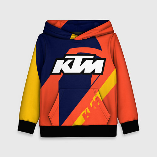 Детская толстовка KTM VINTAGE SPORTWEAR / 3D-Черный – фото 1