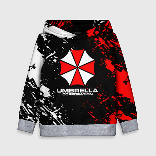 Детская толстовка Umbrella Corporation Resident Evil / 3D-Меланж – фото 1