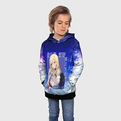 Толстовка-худи детская Marin Kitagawa: Heaven Art, цвет: 3D-черный — фото 2