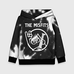 Толстовка-худи детская The Misfits КОТ Краска, цвет: 3D-черный
