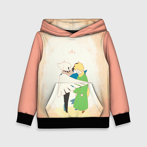 Детская толстовка Дитя Света и Маленький Принц Sky: Children Of The / 3D-Черный – фото 1