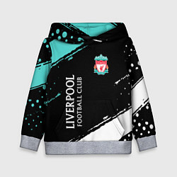 Толстовка-худи детская Liverpool footba lclub, цвет: 3D-меланж