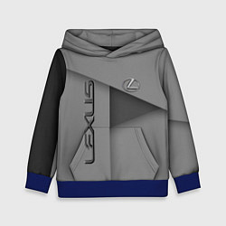 Детская толстовка Lexus - серая абстракция