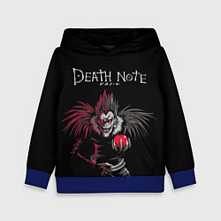 Толстовка-худи детская Тетрадь смерти Ryuk, цвет: 3D-синий