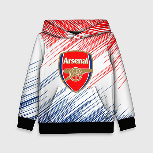Детская толстовка Арсенал arsenal logo / 3D-Черный – фото 1