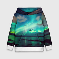 Детская толстовка Aurora borealis
