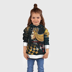 Толстовка-худи детская Cs:go - The Empress 2022 Императрица, цвет: 3D-белый — фото 2