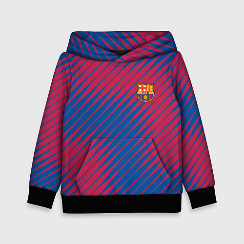 Детская толстовка Fc barcelona барселона fc абстракция / 3D-Черный – фото 1