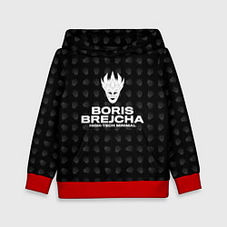 Толстовка-худи детская Boris Brejcha High-Tech Minimal, цвет: 3D-красный
