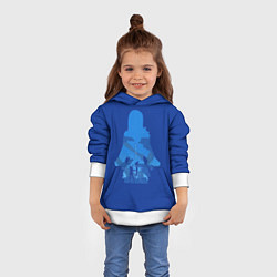 Толстовка-худи детская Тени Е Лань, цвет: 3D-белый — фото 2