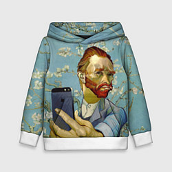 Детская толстовка Ван Гог Селфи - Арт Портрет