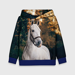 Детская толстовка Белая лошадка