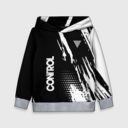 Детская толстовка Control Logo