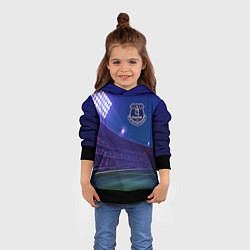 Толстовка-худи детская Everton ночное поле, цвет: 3D-черный — фото 2