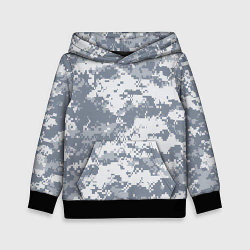 Детская толстовка UCP камуфляж США / 3D-Черный – фото 1