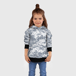 Толстовка-худи детская UCP камуфляж США, цвет: 3D-черный — фото 2