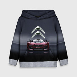 Толстовка-худи детская Citroen - Racing team - Motorsport, цвет: 3D-меланж