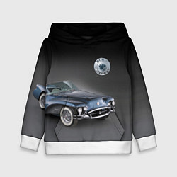 Толстовка-худи детская Buick Wildcat - cabriolet, цвет: 3D-белый