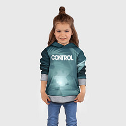 Толстовка-худи детская Аномалия в бюро, цвет: 3D-меланж — фото 2