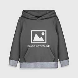Толстовка-худи детская Image not found, цвет: 3D-меланж