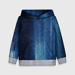 Детская толстовка Синие блёстки во тьме
