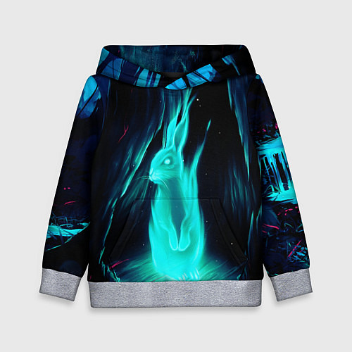 Детская толстовка Водяной Кроль / 3D-Меланж – фото 1